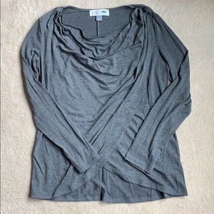 Maternity/nursing long sleeve t shirt